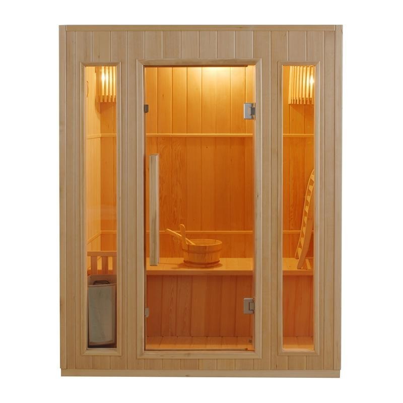 ZEN 3 Finská sauna -její předehřátí kabiny trvá cca 20 minut