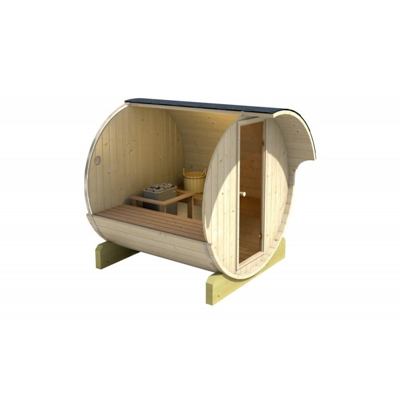 Sudová sauna 220 je velmi elegantní a stylové místo ke společnému odpočinku