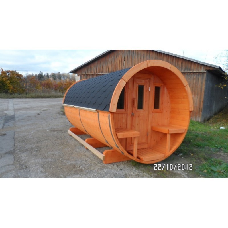 finská Sudová sauna 400 má hmotnost 1020kg