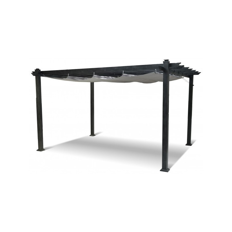 Pergola 4x3 metry se zatahovací střechou