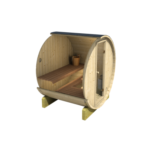 Sudová sauna 160 je vhodná pro privátní užití, ale i komerční provozy