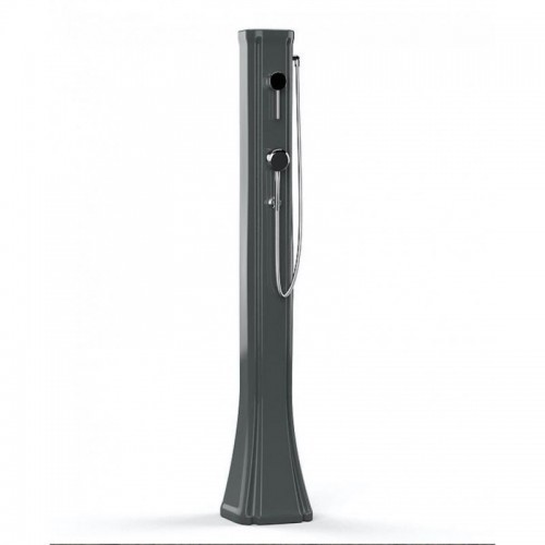 HAPPY GO 23L, solární sprcha Formidra, černá je vyrobena z polyetylenu ve 23 litrovém provedení.