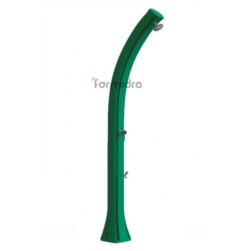  HAPPY XL 44L, solární sprcha Formidra, zelená s oplachem nohou a elegantním designem