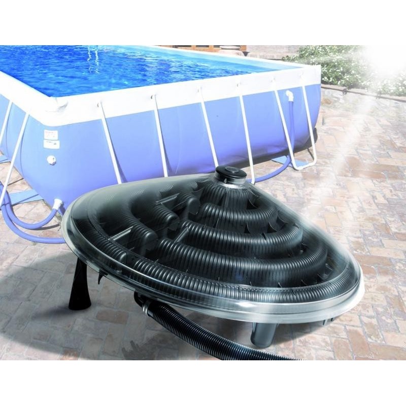  SUNNY SOLAR HEATER solární ohřev bazénu velmi efektivně vyhřeje bazénový okruh, a to bez pomoci elektřiny, jen prostřednictvím 