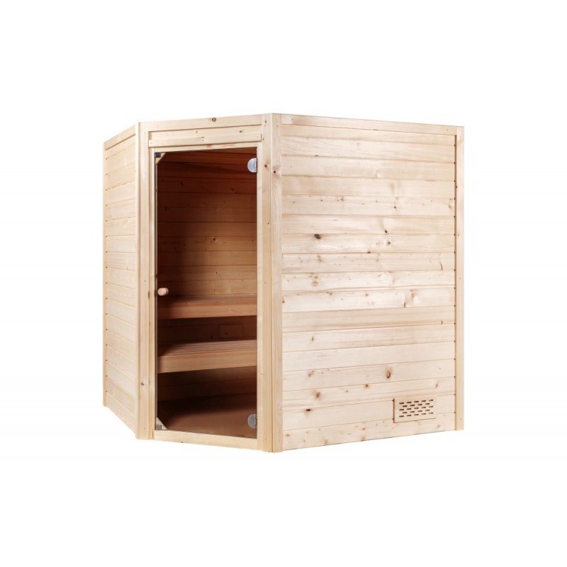 Sauna Hanscraft PALAPELI HS4 pro 3 až 4 osoby domácí finská sauna, ideální pro rodiny, velmi kvalitní provedení
