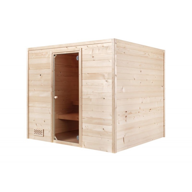 Sauna Hanscraft VASA HS3 pro 4 až 5 osob velká prostorná sauna, kvalitní dřevo, lehká instalace