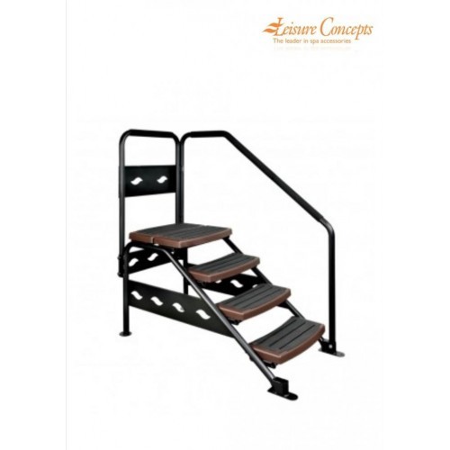 Schody k vířivce SwimSpa Step 4 Espresso